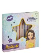 Gelpennor Med Glitter 12P Toys Creativity Drawing & Crafts Drawing Col...