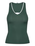 Ace V Tank Sport Women Sport Clothing Sports Tops & T-shirts Sport Tan...