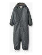 Thermo Rainsuit Aiko Outerwear Coveralls Rainwear Coveralls Black Whea...