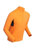 Long Sleeve Run Sport Sport Clothing Sport Fleeces & Midlayers Orange ...