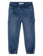 Nmfbella Reg R Jeans 1291-To Noos Bottoms Jeans Loose Jeans Blue Name ...