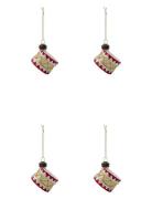 Ornaments, Hdtambur, Red/Gold Home Decoration Christmas Decoration Chr...