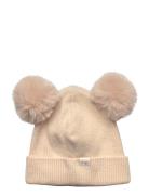 Bergen Hat - Pompons Accessories Headwear Hats Winter Hats Beige Mp De...