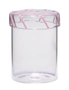 Heir Storage Jar Home Kitchen Kitchen Storage Kitchen Jars Pink Hübsch