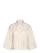 Robinia Designers Shirts Long-sleeved Cream Max Mara Leisure