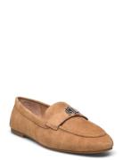 Averi Iii Suede Loafer Shoes Flat Loafers Beige Lauren Ralph Lauren