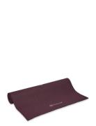 Gaiam Midnight Plum Sundial Flower Yoga Mat 5Mm Classic Printed Sport ...