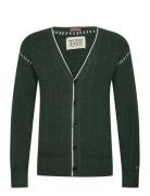 Alpaca Dropped Shoulder Cardigan Tops Knitwear Cardigans Green Scotch ...