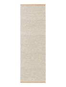 Björk Rug 80X250 Cm Home Textiles Rugs & Carpets Wool Rugs Beige Desig...