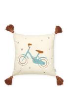 Embroidered Cushion Home Kids Decor Cushions Cream Cam Cam Copenhagen