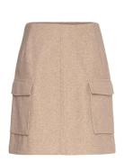 Vmfortuneemmy Hw Short Skirt Ga Boo Skirts Short Skirts Beige Vero Mod...