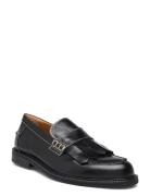 Loafer Shoes Flat Loafers Black ANGULUS