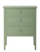 Allison Drawers Home Furniture Tables Side Tables & Small Tables Green...