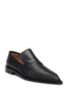 Montazzoli Black Nappa Shoes Flat Loafers Black ATP Atelier