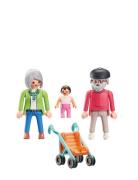 Grandparents With Baby Toys Playmobil Toys Multi/patterned PLAYMOBIL