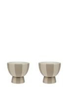 Toppu Egg Cup - Pack Of 2 Home Tableware Bowls Egg Cups Beige OYOY Liv...