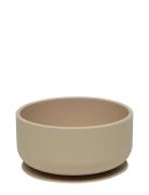 Enkei Suction Bowl Home Meal Time Plates & Bowls Bowls Beige OYOY MINI