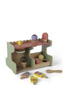 Ice Cream Shop Wood In Gift Box 12 Parts Toys Toy Kitchen & Accessorie...