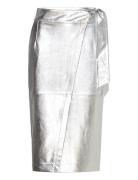 Skirt Faye Skirts Knee-length & Midi Skirts Silver Ba&sh