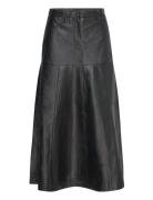 Tuxya Skirts Maxi Skirts Black Munthe