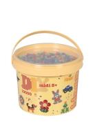 Hama Midi Beads 10.000 Pcs In Bucket Mix 54 Toys Creativity Drawing & ...