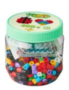 Hama Maxi Beads Tub 400 Pcs Green Lid Toys Creativity Drawing & Crafts...