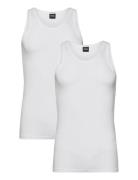 Tank Top 2P Modern Tops T-shirts Sleeveless White BOSS