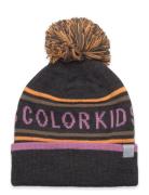 Hat - Logo Ck Accessories Headwear Hats Winter Hats Black Color Kids