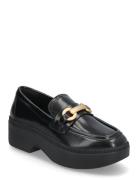 F-Luma Chunky-Snaffle Box-Leather D/Wedge Loafers Shoes Flat Loafers B...