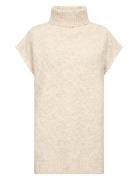 Sc-Irwin Tops Knitwear Ponchos Cream Soyaconcept