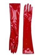 Pu Gloves Accessories Gloves Finger Gloves Red Hunkemöller