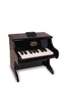 Black Piano With Scores Toys Musical Instruments Multi/patterned Vilac