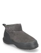 Mb Luna Low Boot Suede Shoes Boots Winter Boots Grey Moon Boot