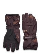 Polyester Glove Accessories Gloves & Mittens Gloves Brown Mikk-line