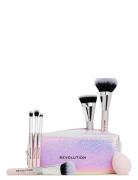 Revolution Glam Up Brush Gift Set Makeuppensler Nude Makeup Revolution