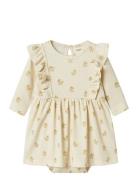 Nbflavo Emo Ls Body Dress Lil Dresses & Skirts Dresses Baby Dresses Lo...