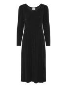 Humasz Dress Knælang Kjole Black Saint Tropez