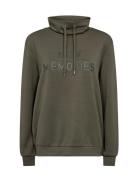 Sc-Banu Tops Sweatshirts & Hoodies Sweatshirts Khaki Green Soyaconcept