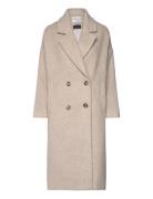 Gila Wool Coat Uldfrakke Frakke Beige Dante6