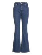 Toms Denim Flared Jean Bottoms Jeans Flares Blue French Connection