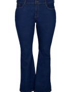 Jolivia, Ellen Jeans Bottoms Jeans Boot Cut Blue Zizzi