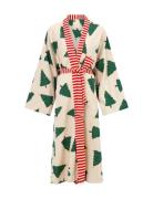 Christmas Forest Long Kimono Home Textiles Bathroom Textiles Robes Mul...