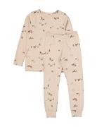 Sleepwear Pyjamassæt Beige MarMar Copenhagen