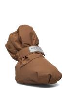 Winn Fleece Lined Winter Outdoor Sock. Grs Shoes Baby Booties Brown MI...