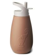 Pax Silic Drinking Bottle - 350 Ml Home Meal Time Brown Nuuroo