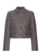 D6Lazeli Tweed Jacket Blazers BouclÉ Blazers Grey Dante6