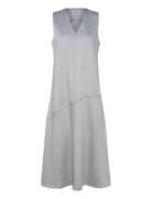 Heavy Satin Runa Dress Dresses Evening Dresses Grey Mads Nørgaard