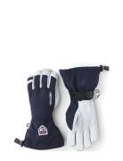 Army Leather Heli Ski Accessories Gloves Finger Gloves Navy Hestra