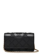 Fleming Soft Chain Wallet Bags Crossbody Bags Black Tory Burch