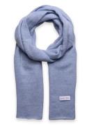 Big Classic Scarf Tørklæde Blue Davida Cashmere